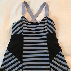 Lululemon Black & Lilac Tank